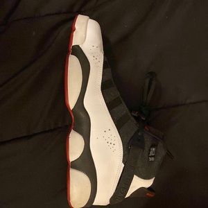 jordan rings black:university red/white/black